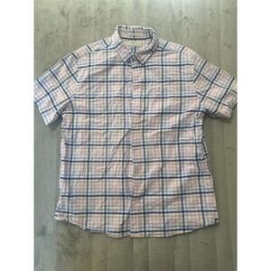 Men's Hawker Rye XL‎ Plaid Short Sleeve Button-Down Shirt Multicolor